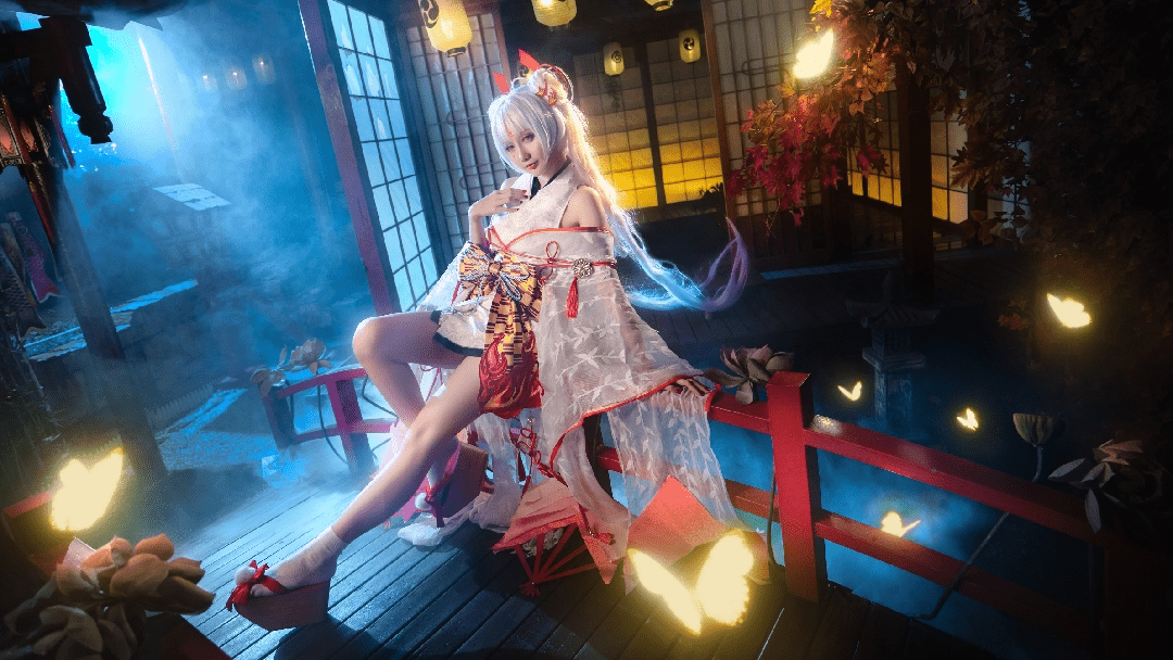 如月灰cosplay图集，一剂甜蜜的魔法药瞬间治愈-ACGAI艺图