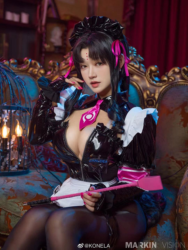 coser@KONELA在《Fate/Grand Order》cos杀生院祈荒，性感火辣-ACGAI艺图