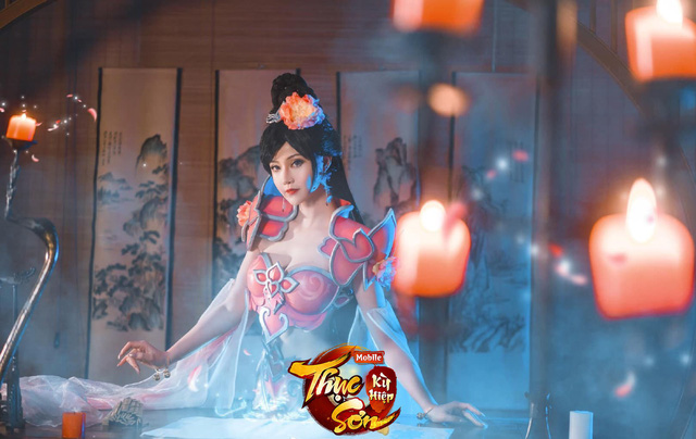 coser@露兒大魔王_在《蜀山奇侠》手游中的“唐门cosplay”，让人沉醉-ACGAI艺图