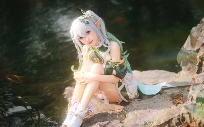 《原神》纳西妲COSPLAY：紫氯氯的精湛技艺让你爱上二次元！-ACGAI艺图